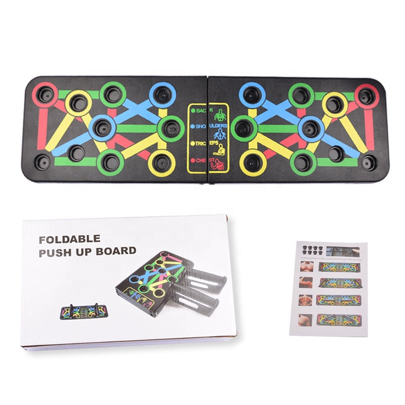 Planche de pompes Multifonction 14 en 1 – L’entraînement complet à la maison