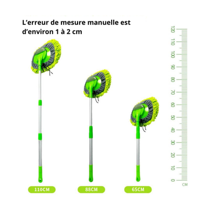 🧼 Brosse de Lavage Auto Multifonction à Manche Long