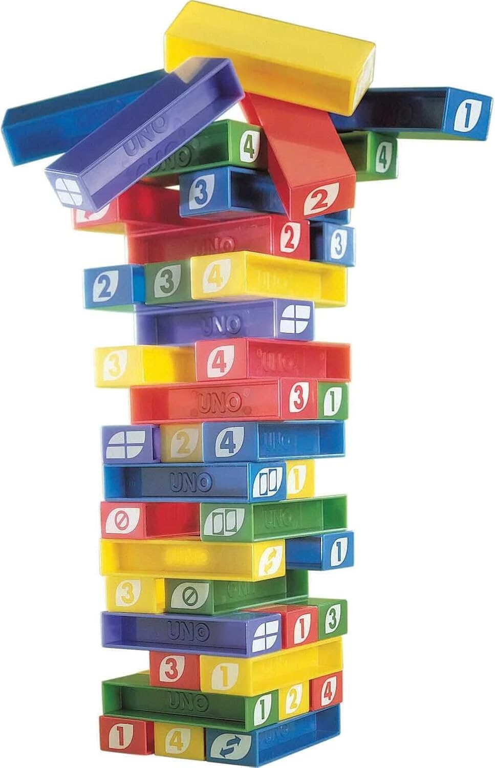 🧱 UNO Stacko™ — Le jeu d’équilibre, de fun et de stratégie qui réunit toute la famille !