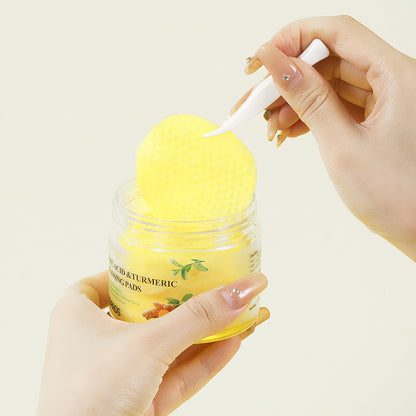 Cotons au Curcuma & Acide Kojique (50 pièces)