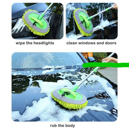 🧼 Brosse de Lavage Auto Multifonction à Manche Long